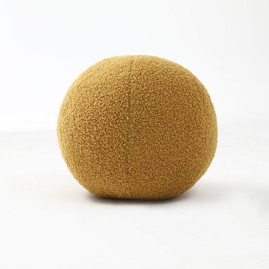 Round Velvet Soft Ball Sofa Pillow