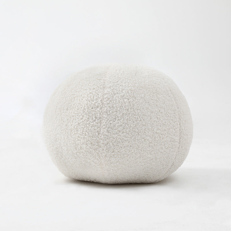 Round Velvet Soft Ball Sofa Pillow