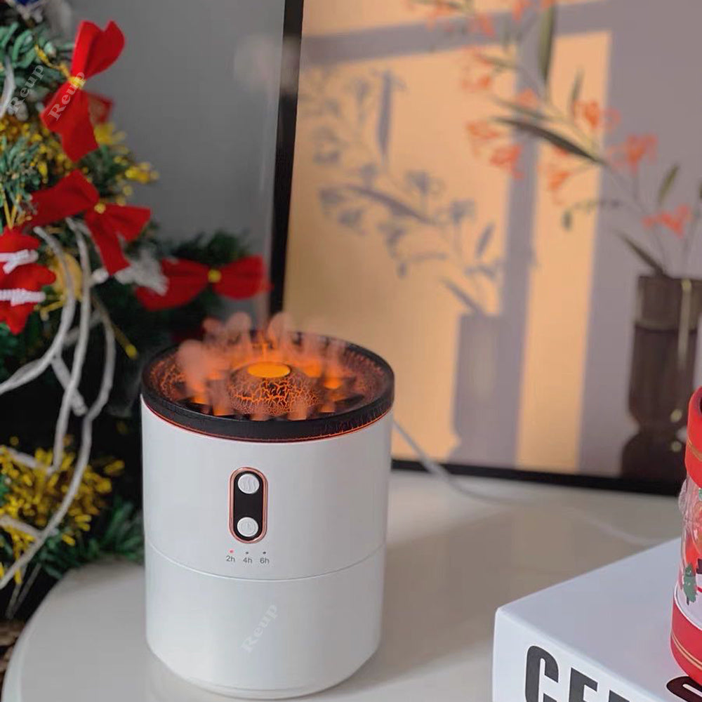 Volcanic Flame Aroma Essential Air & Fragrance Humidifier Light Lamp