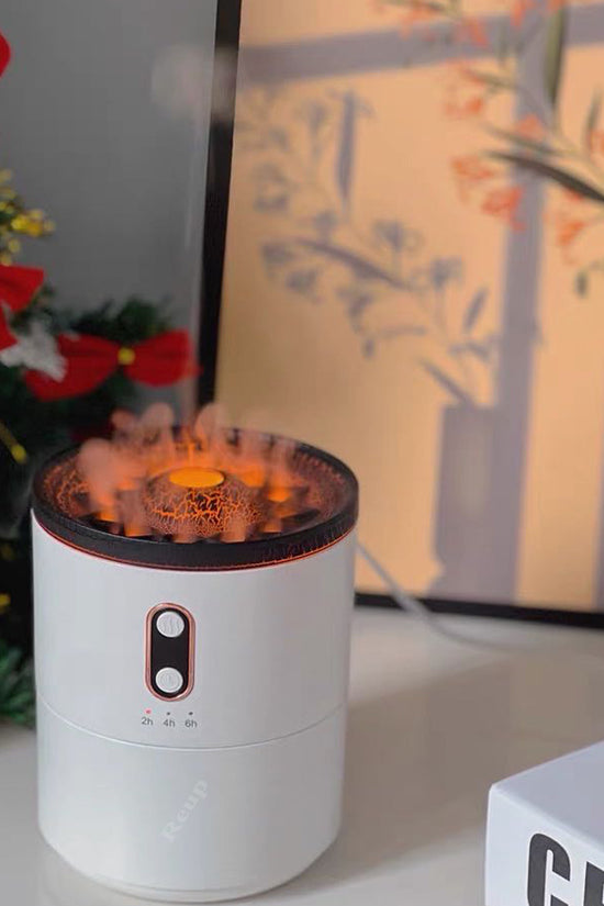 Volcanic Flame Aroma Essential Air & Fragrance Humidifier Light Lamp